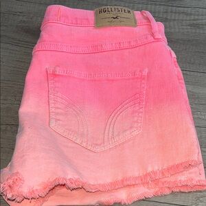 Hollister Pink Denim Shorts